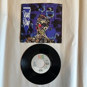 DAVID BOWIE: Blue Jean / Dancing With The Boys 45 Vinyl record